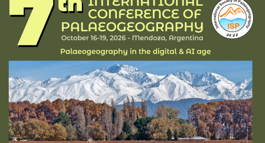 First Circular of the 7th International Conference of Palaeogeography